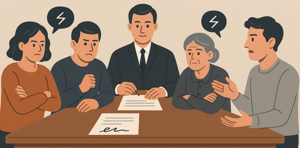¿Qué hacer si hay desacuerdo entre herederos? Soluciones legales